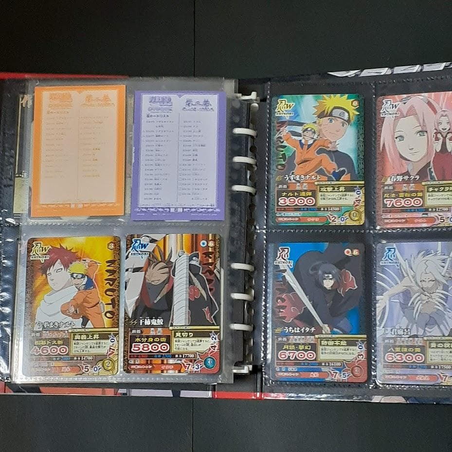 ＮＡＲＵＴＯ　疾風伝　カードゲーム　第1幕～第3幕　忍者学校　コンプ