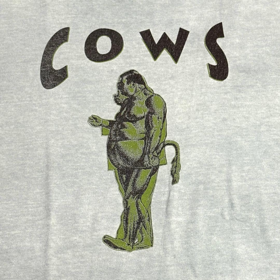 90s 当時物 COWS バンドTシャツ XL カウズ AmRep band