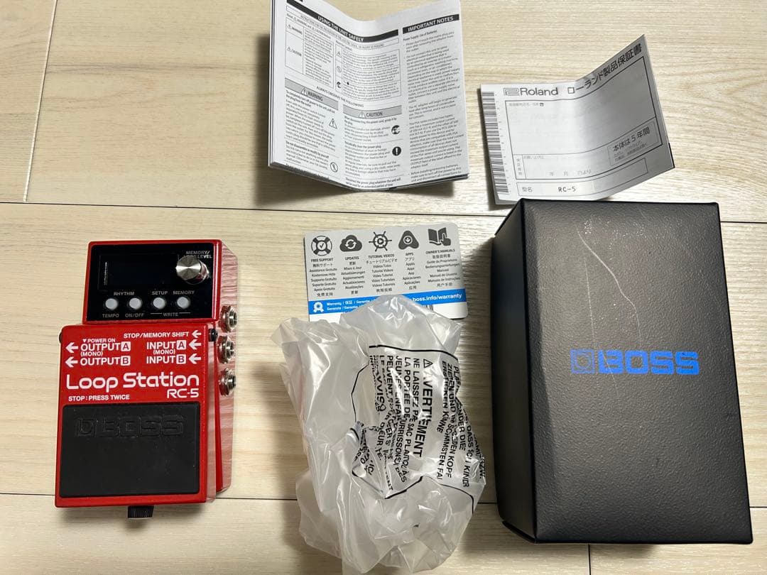 ギター BOSS RC-5 Loop Station / BOSS FS-5U