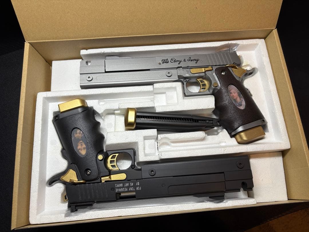 エボニー＆アイボリー風カスタムガン