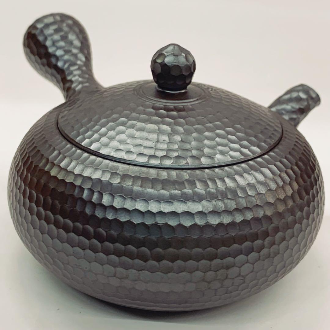 【急須32      1.5号丸極細ダイヤ】三代森伊呂久　共箱