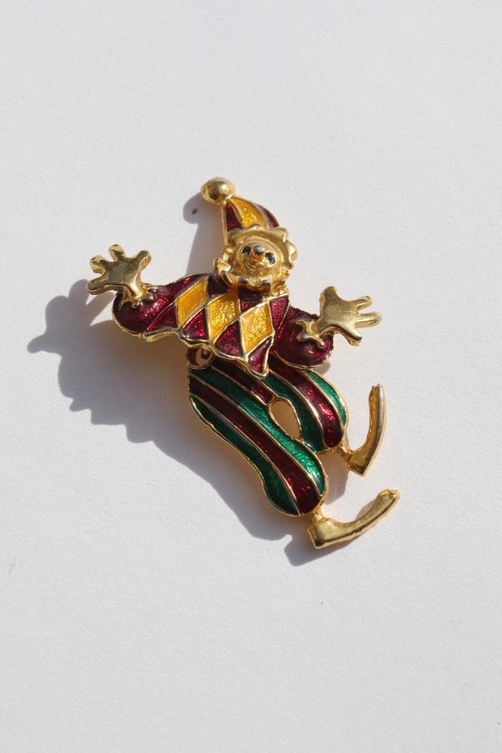 値下 vintage clown pin ピエロ ピンバッジ ピンズ