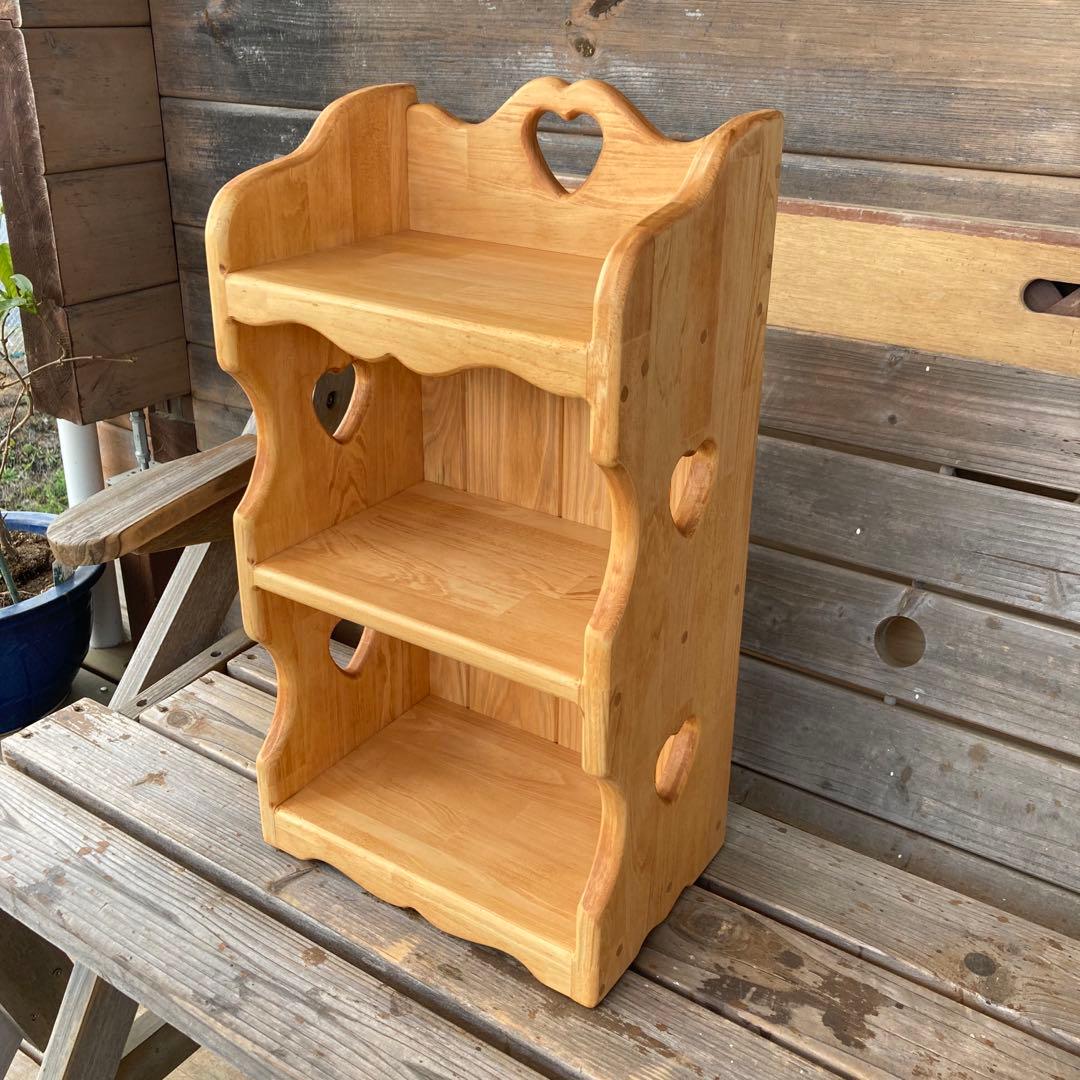 ここさま専用ページ♡カントリーハート　置き型シェルフ&ペグ付きシェルフ