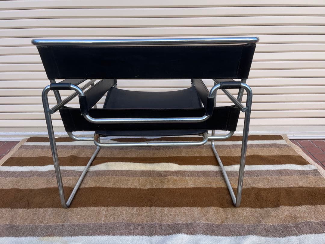 希少 イタリア Gavina ワシリーチェア マルセルブロイヤー 本革