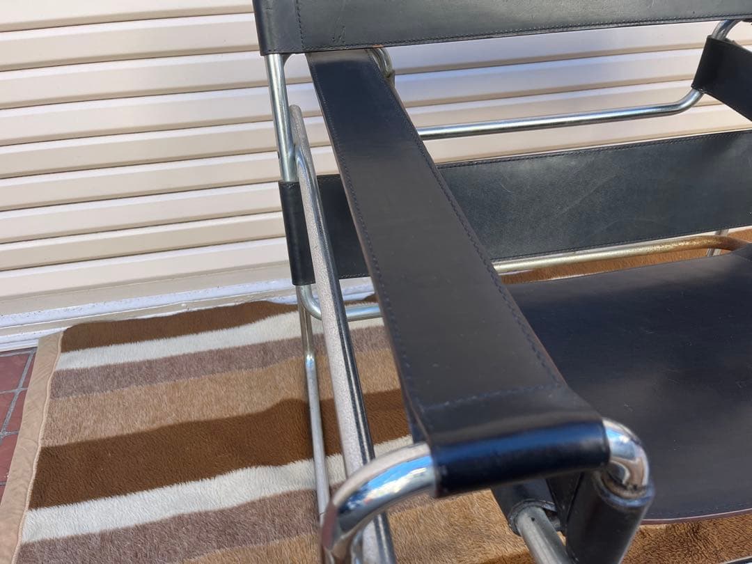 希少 イタリア Gavina ワシリーチェア マルセルブロイヤー 本革