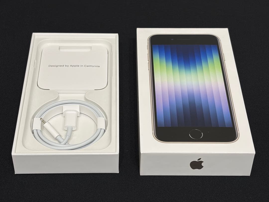 iPhone SE (第3世代) スターライト 128GB