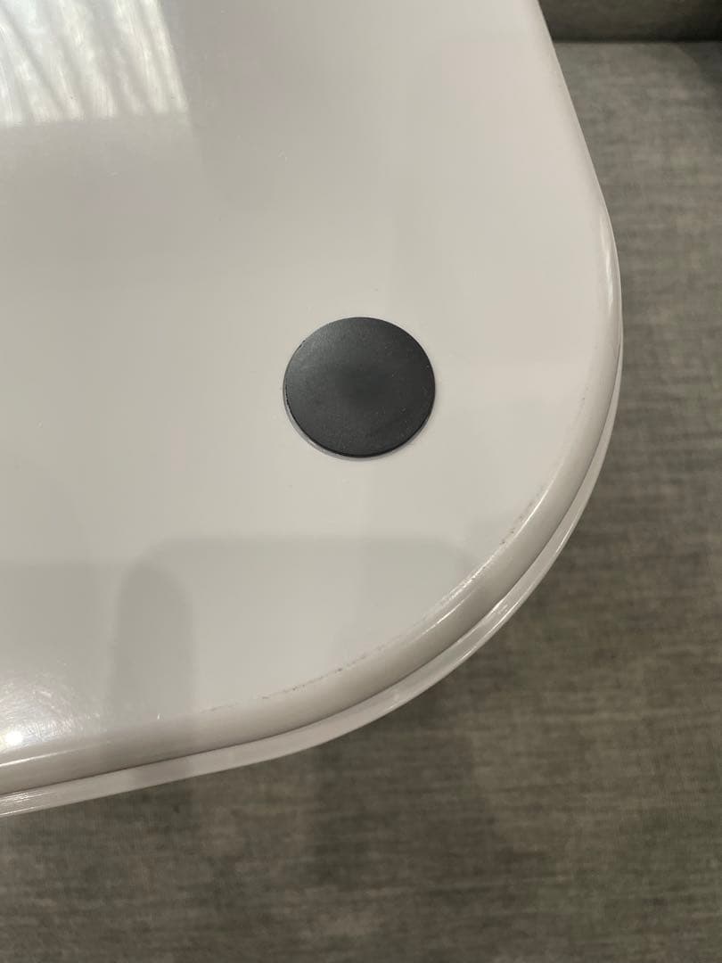 通気孔付き猫用トイレ ホワイト　モデキャット　グレー　新品