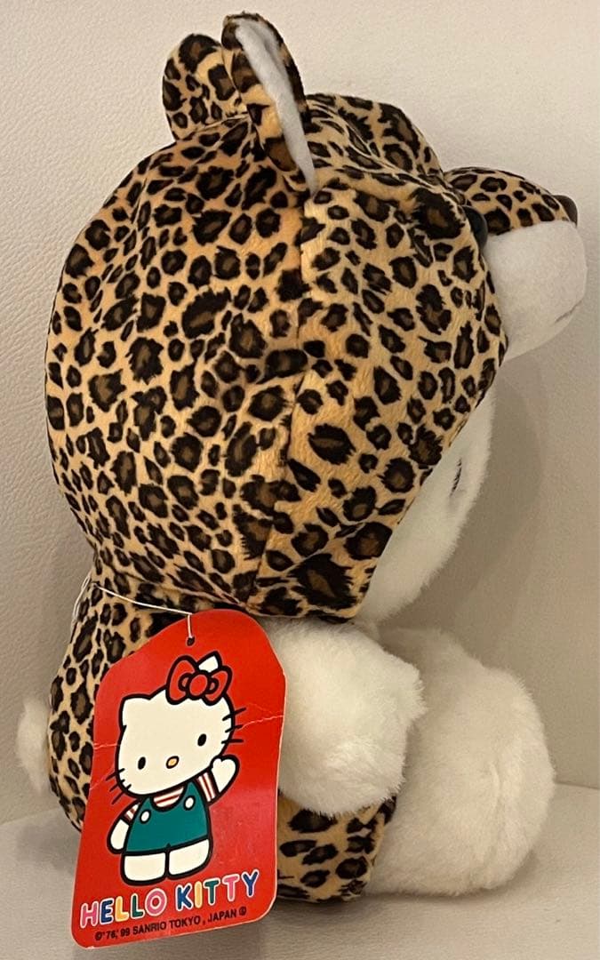 ハローキティ　ヒョウ柄　ぬいぐるみ　レア　レトロ　1999年　新品