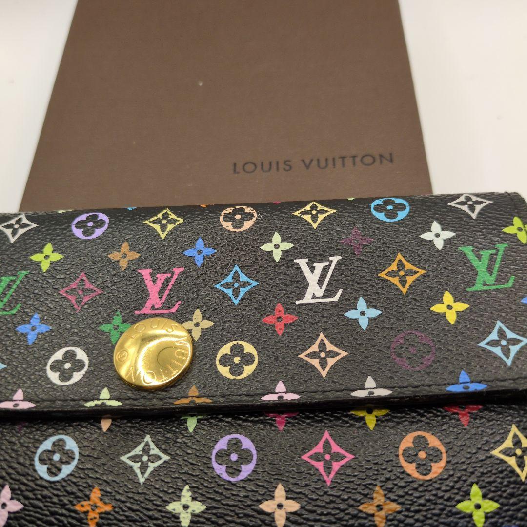 Louis Vuitton マルチカラー 二つ折り財布