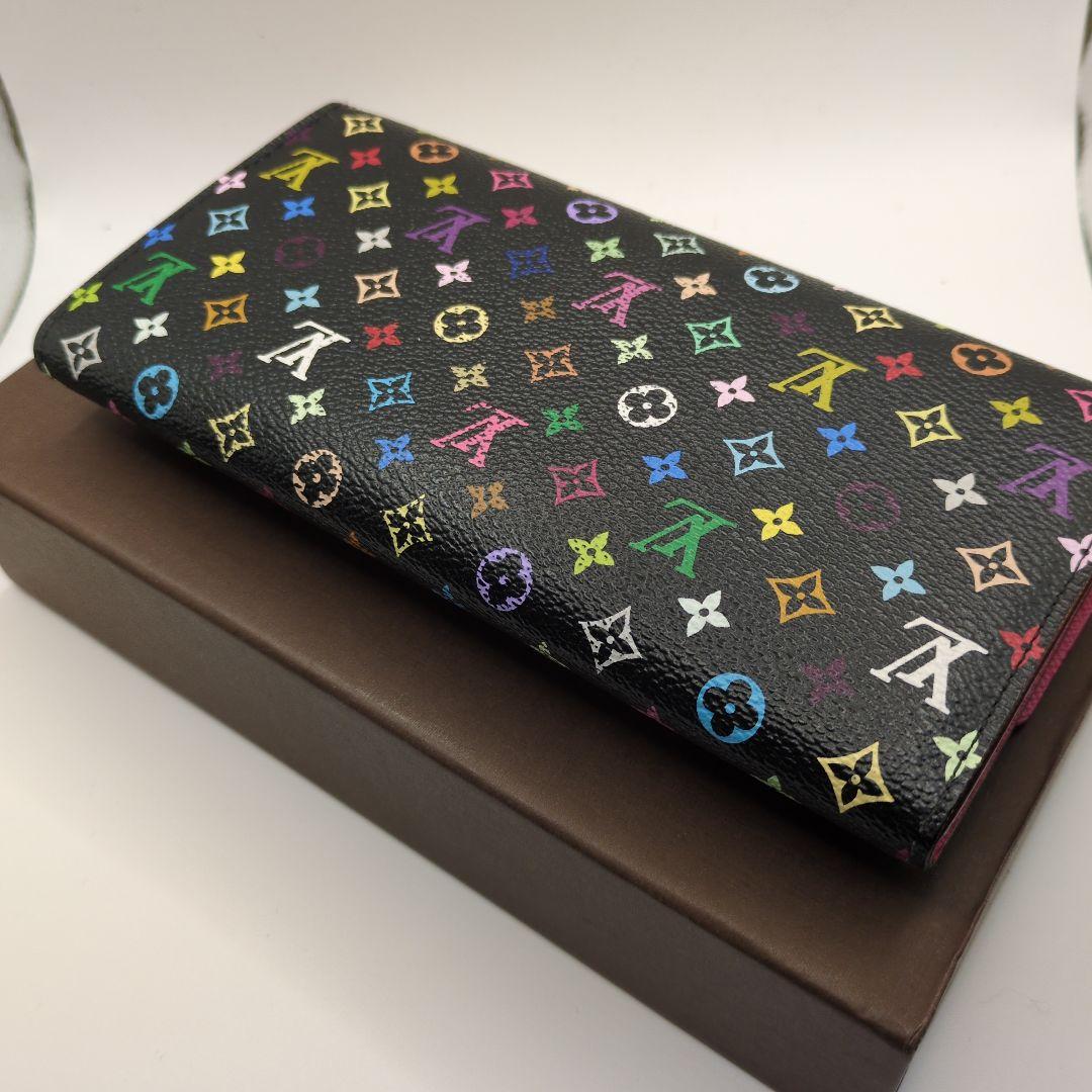 Louis Vuitton マルチカラー 二つ折り財布