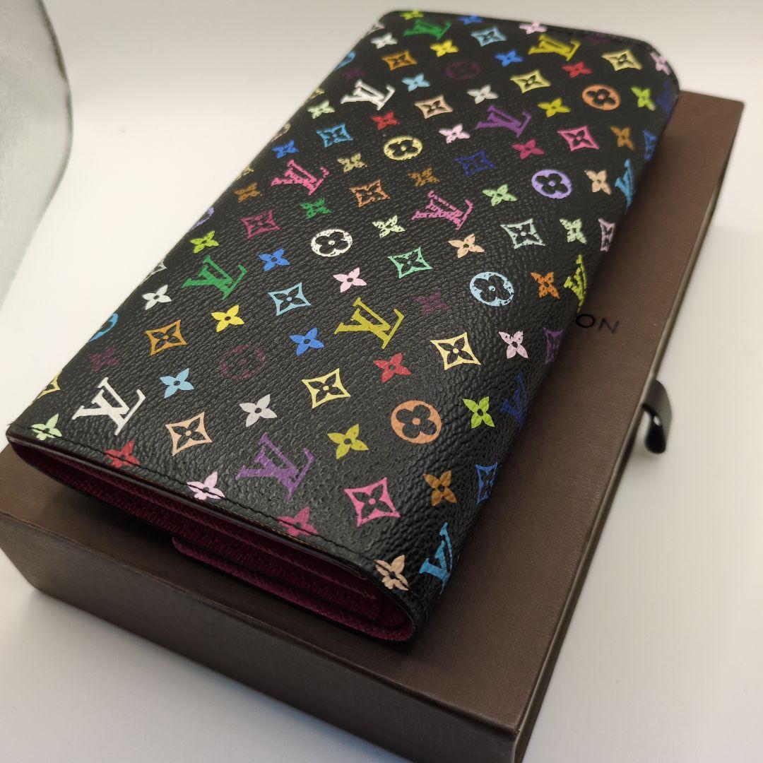 Louis Vuitton マルチカラー 二つ折り財布