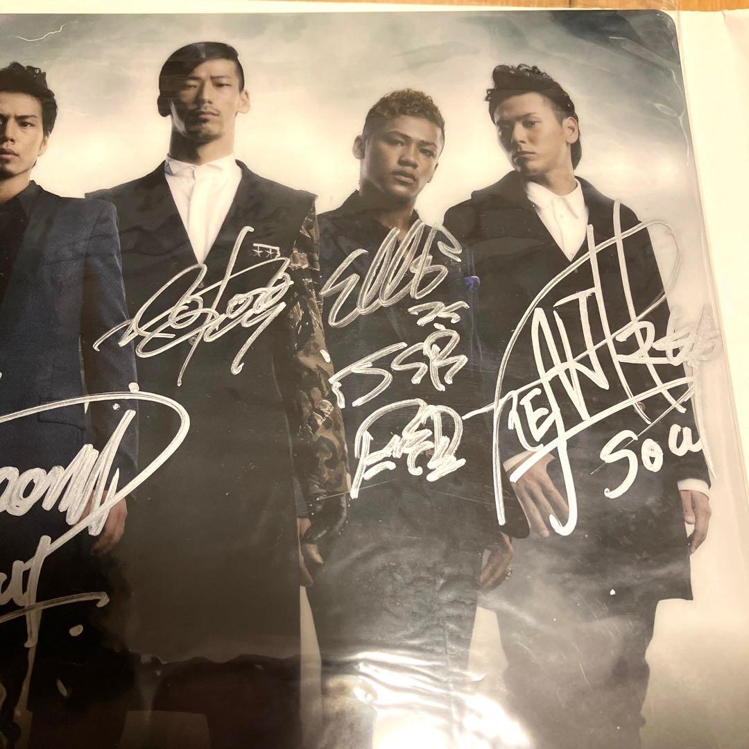 レア/三代目J Soul Brothers/サイン入りプレート/メルティーキッス