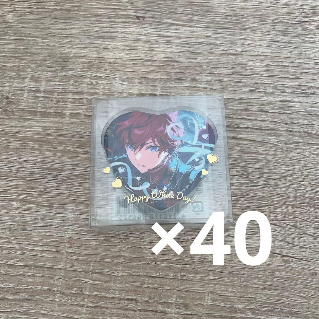 あんスタ 天城一彩 あんさんぶるスターズ ホワイトデーハート缶 缶バッジ