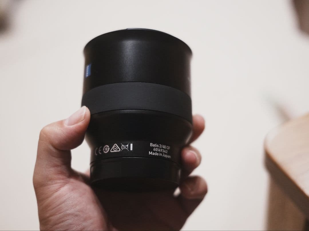 Zeiss Batis 40mm f2 Eマウントレンズ