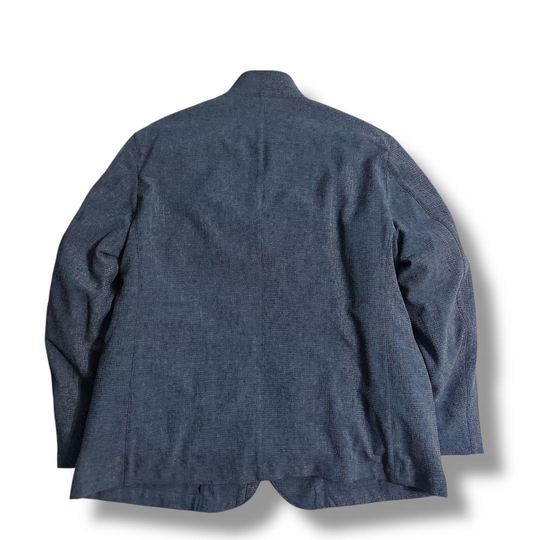 未使用タグ付き 五大陸 2way ダウンジャケット ブルゾンジャケット グレー