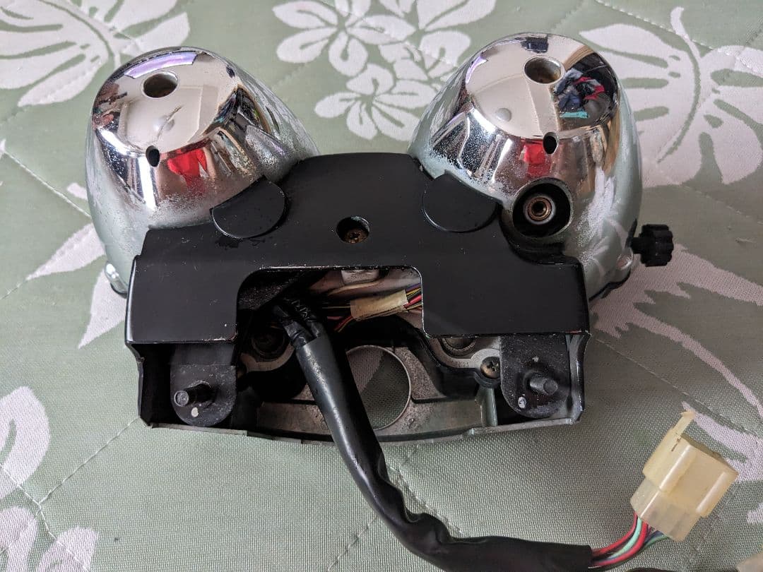 ゼファー400Xメーター