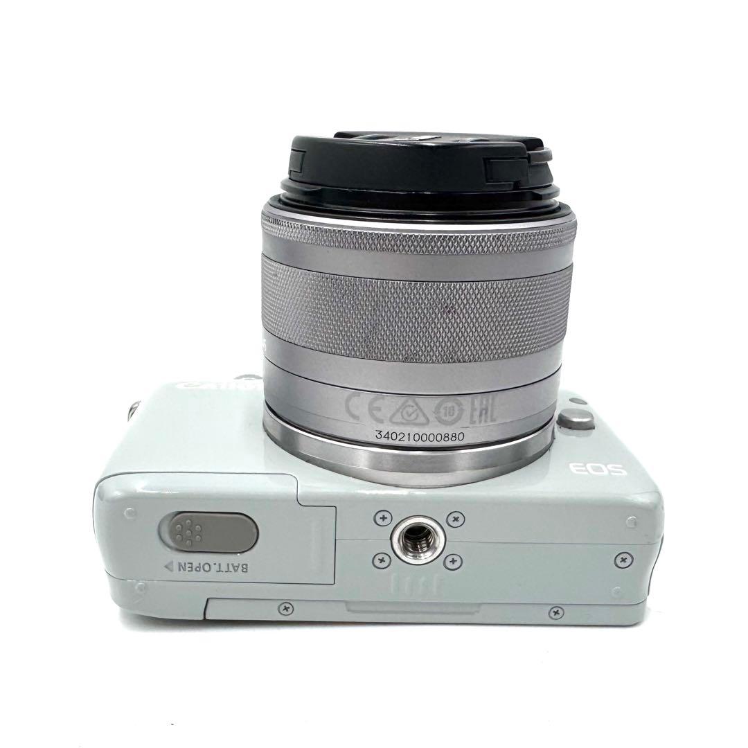 CANON キヤノンEOS M10 グレー Wi-Fi機能搭載 レンズキット