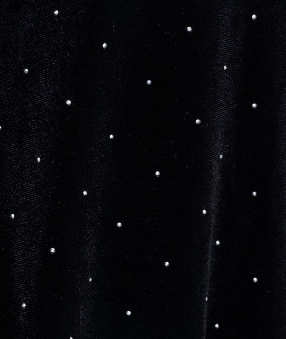 Kastane　ベロアスタッズワンピース　オケージョンドレス