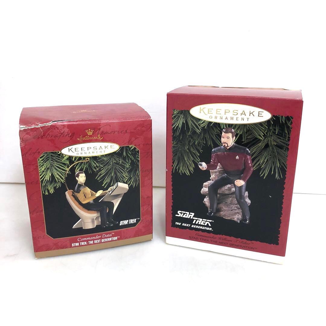 Hallmark スタートレック　1996-97 記念品オーナメント2点セット