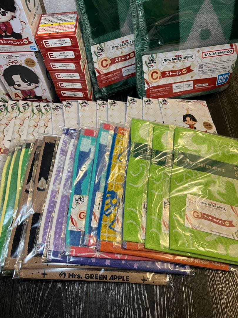 【最安値】Mrs. GREEN APPLE 一番くじ まとめ売り　53点セット‼️