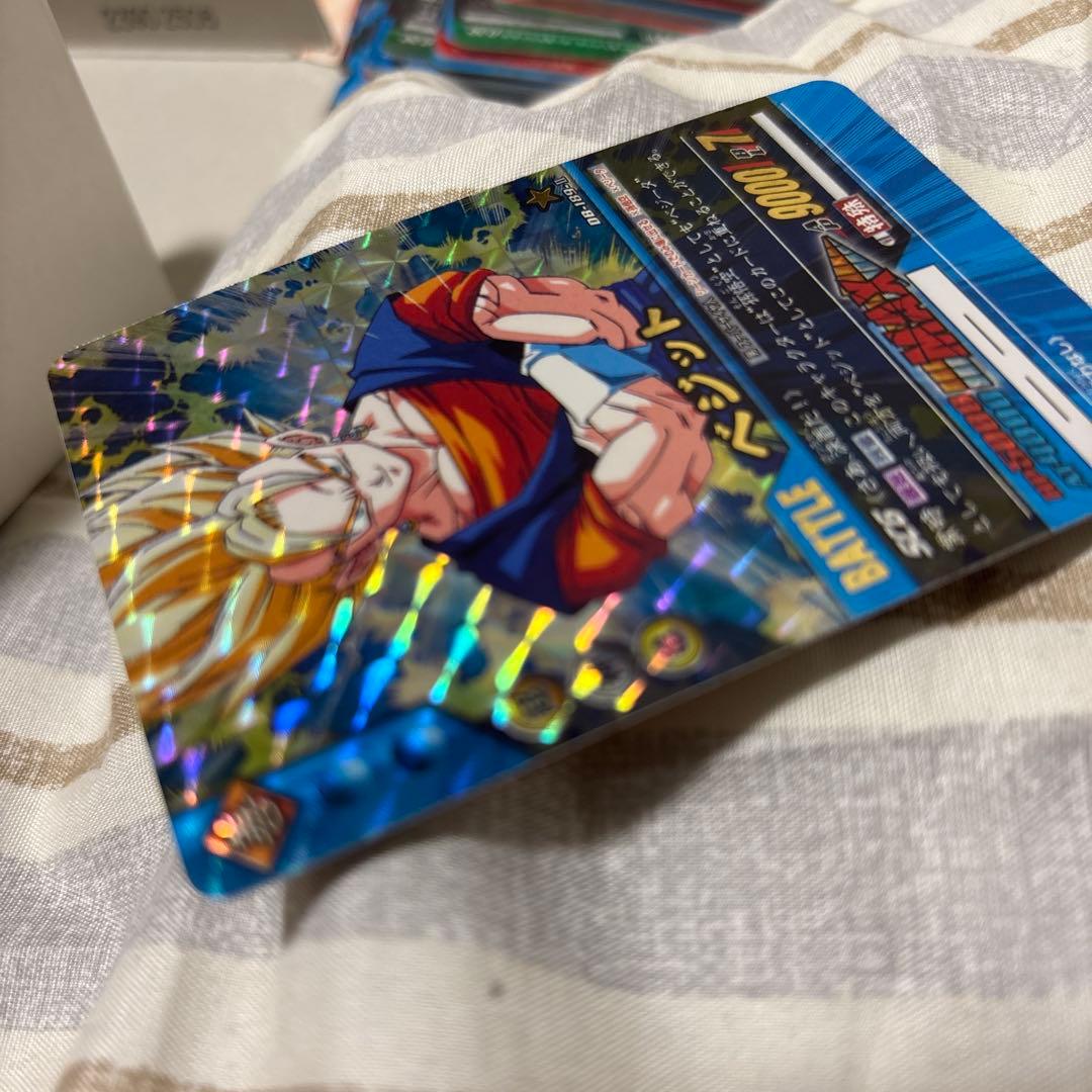ドラゴンボール　超カードゲーム　ベジット　データカードダス　パラレル　腕組