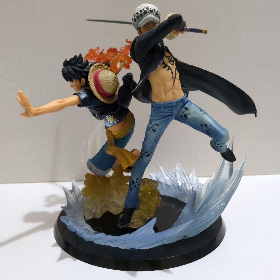 ワンピース ルフィ＆トラファルガー・ロー ドレスローザ編フィギュア