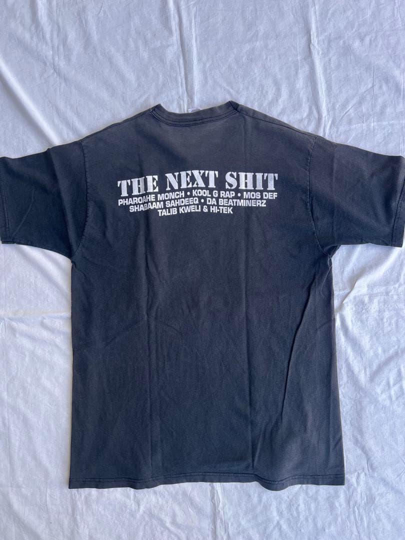 セール激レアRAWKUS RECORD Tシャツ ヒップホップアーティストXL黒