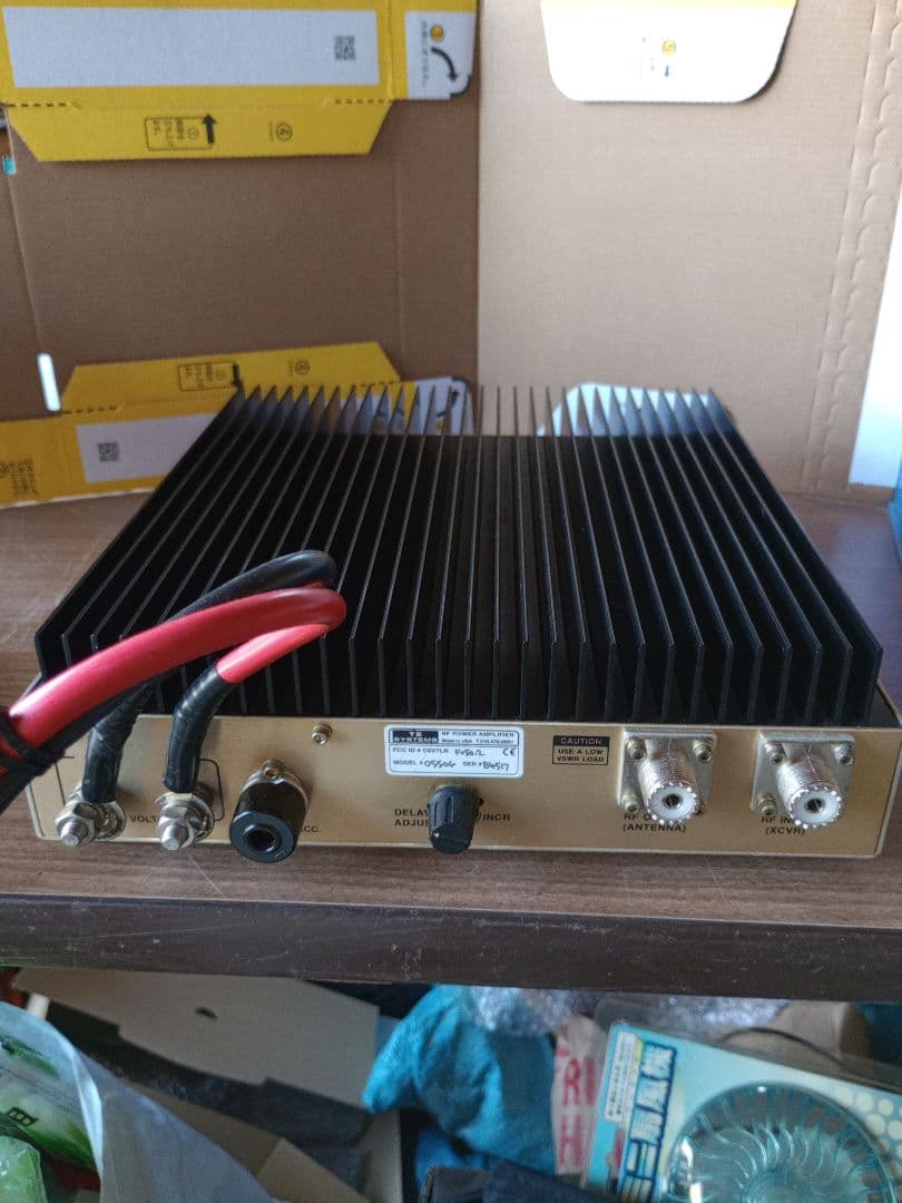 50メガ　リニアアンプ 　アマチュア無線