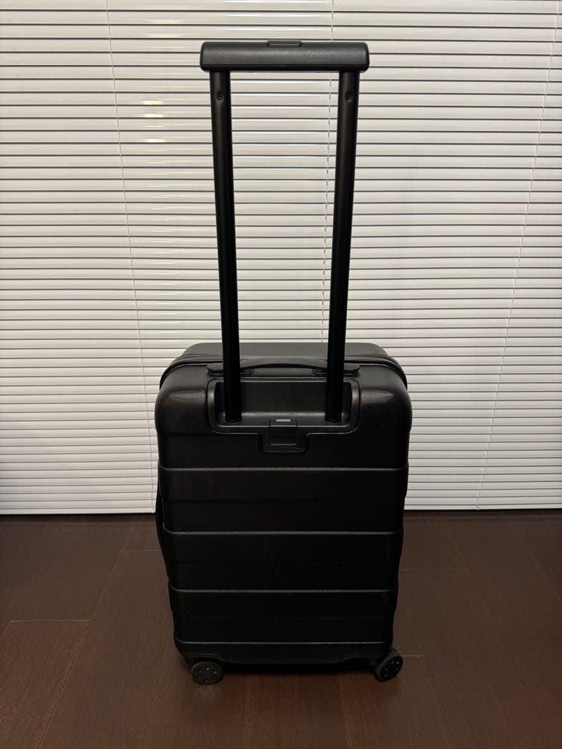無印良品 ストッパー付きハードキャリー ブラック 機内持ち込み