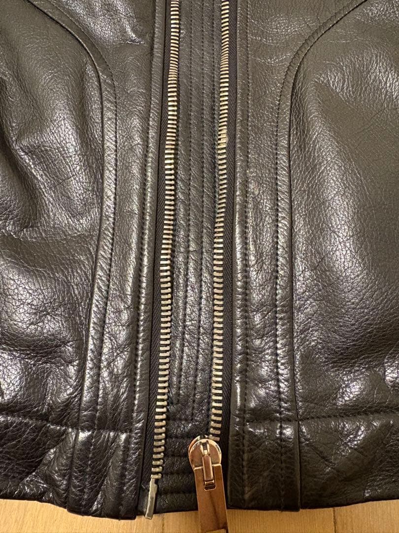 ジャケット・アウター rick Owens intarsia leather jacket