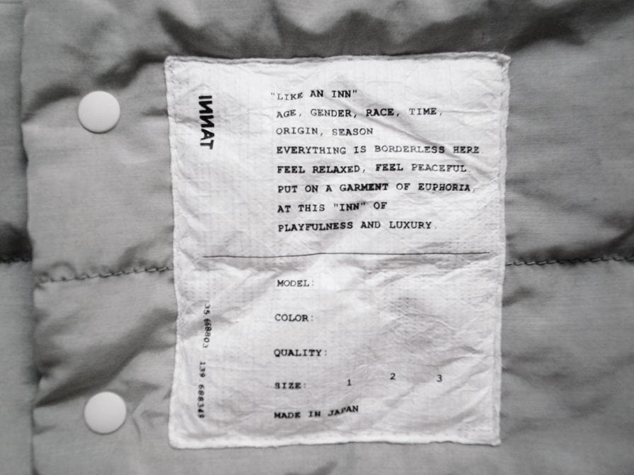 新品5.5割引 INNAT ダウンマフラー インアット スヌード