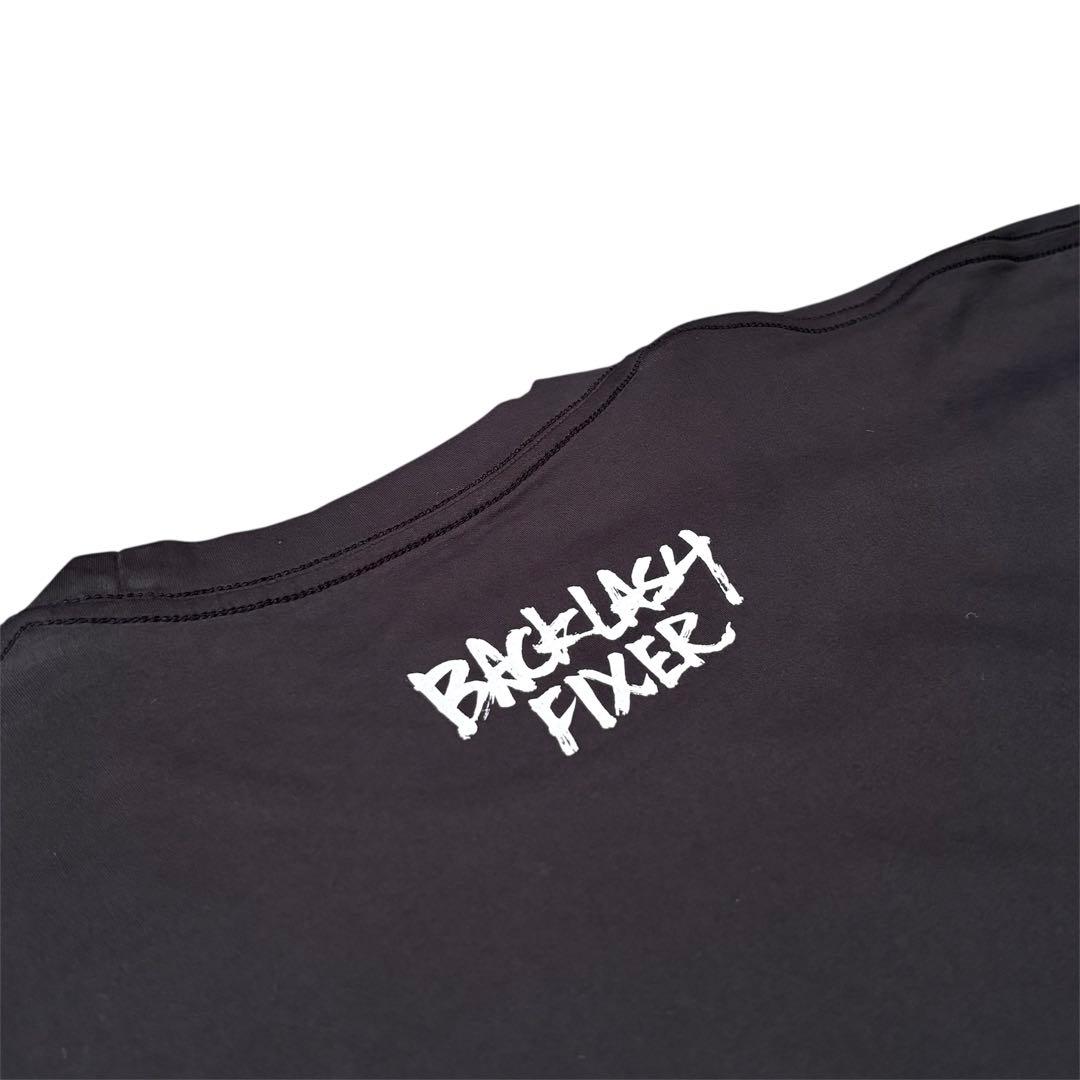【新品・タグ付き】BACKLASH × FIXER フォトプリントT ブラック