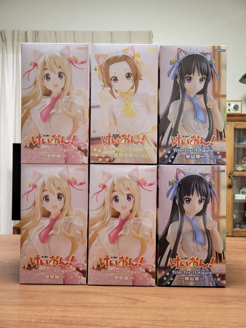 けいおん·Trio-Try-it Figure ·6体セット·新品未開封