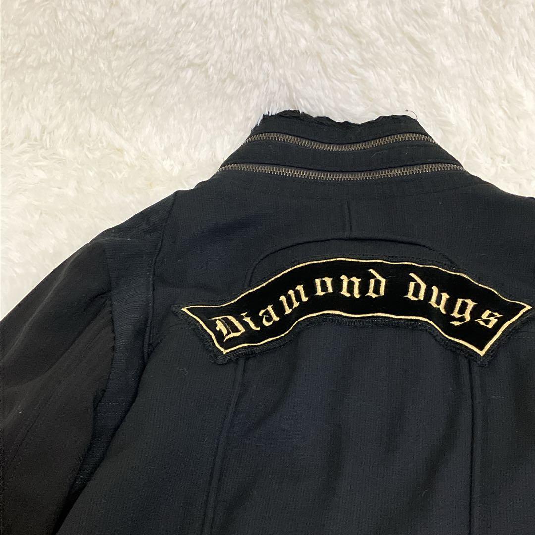 ダイアモンドドッグス DIAMOND DOGS スカルジップ ROEN joy