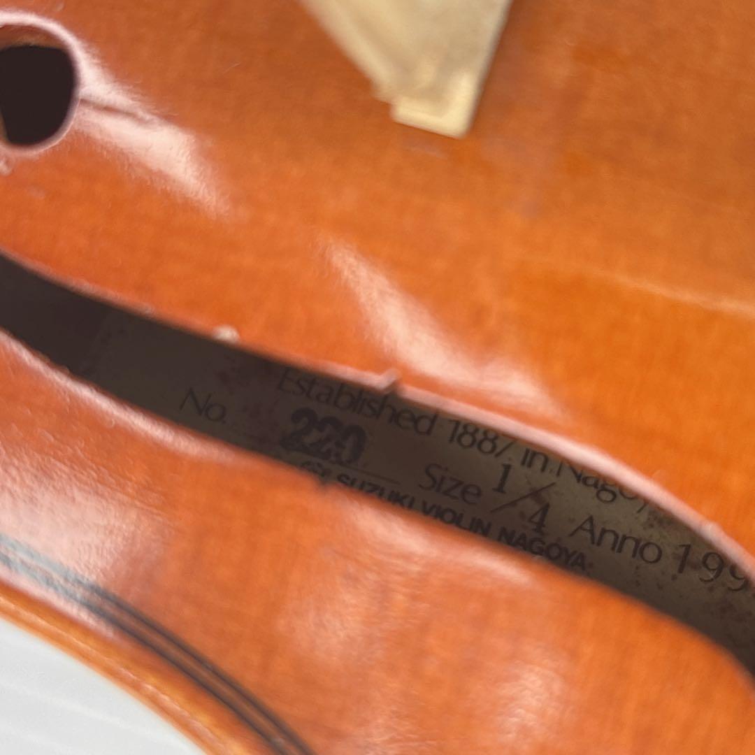 SUZUKI バイオリン 220 1/4 1994