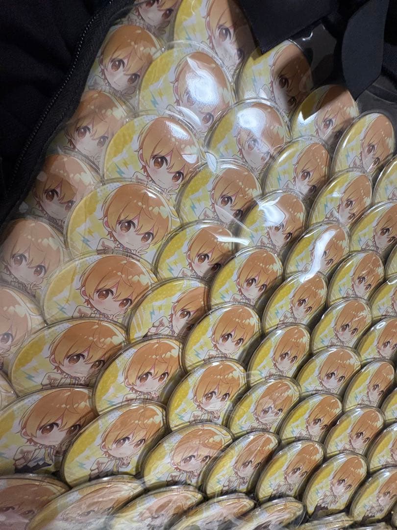 るぅとくん　缶バッジ×80痛バッグ　カバン おま付き