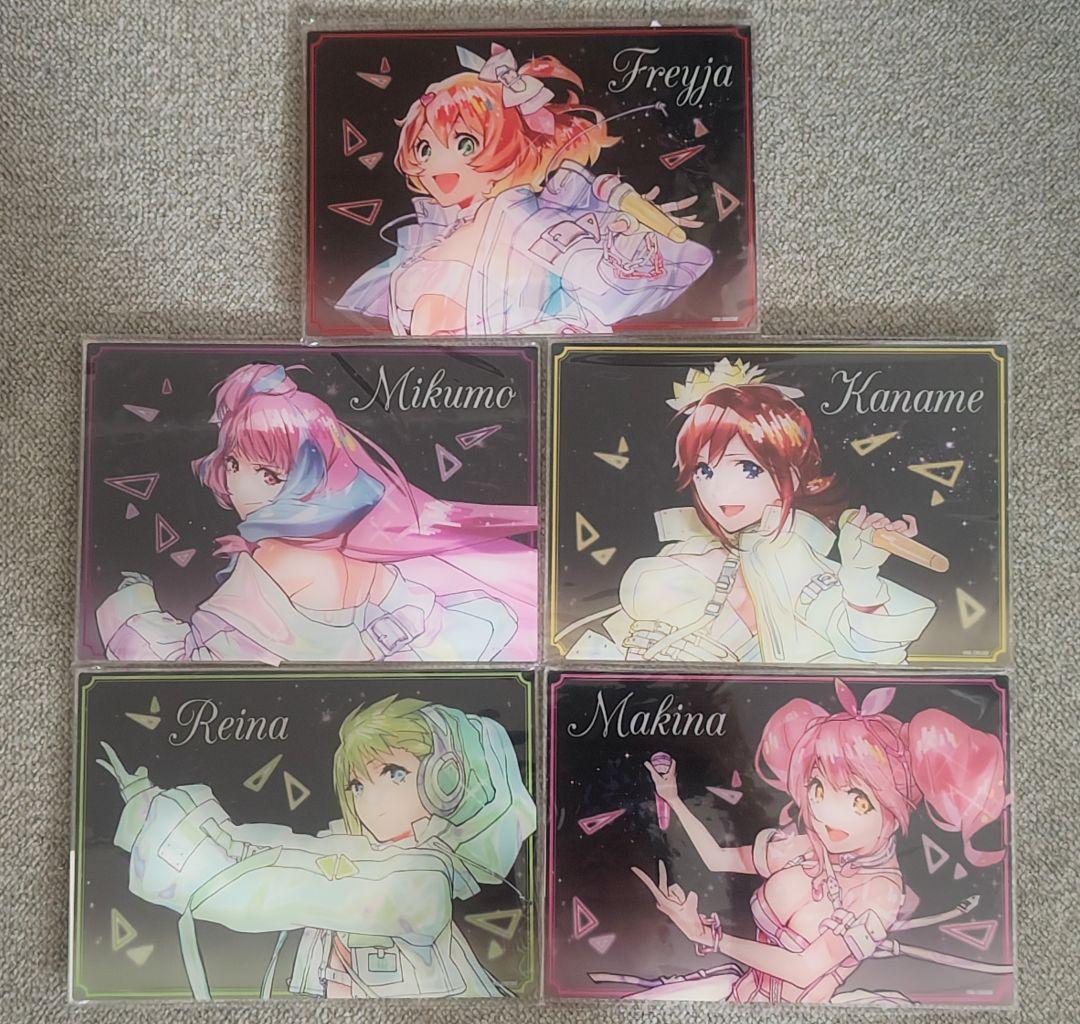 マクフェス アンコール ガラポン A賞 ワルキューレ 5種セット