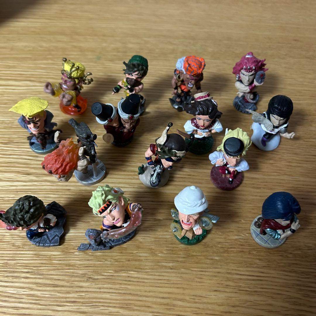 ジャンク品　ジョジョの奇妙な冒険　キャラヒーローズ　1部〜4部　全106体セット