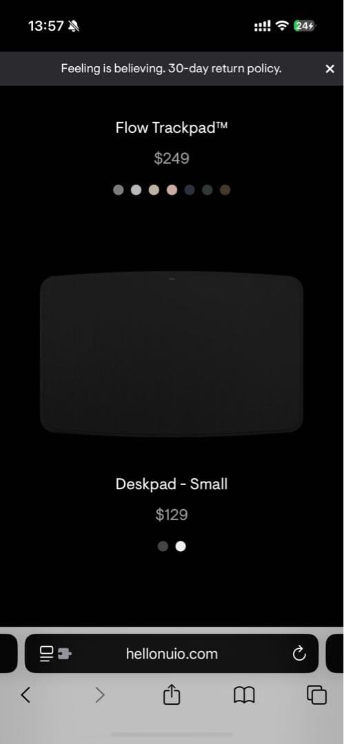 分割キーボード nuio 日本未発売 カスタム付属品セット