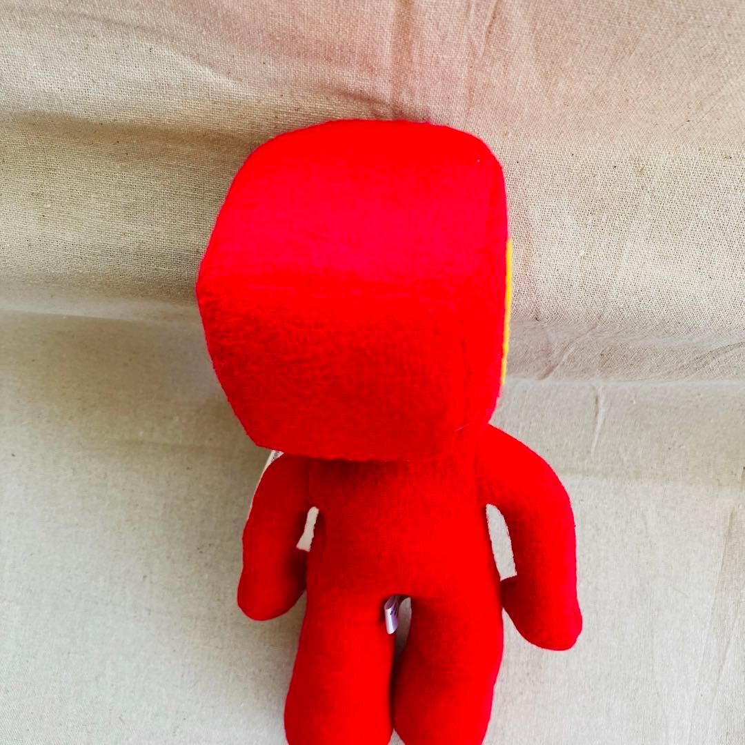 当時物／レア　タグ付き　ガンビー ブロックヘッドＧ　ぬいぐるみ　可動タイプ