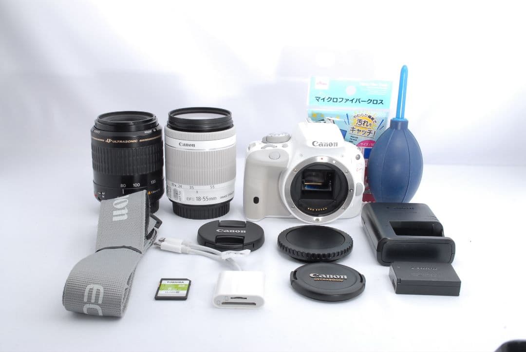 【❤写真が楽しくなる43❤】Canon EOS Kiss X7 ホワイトセット
