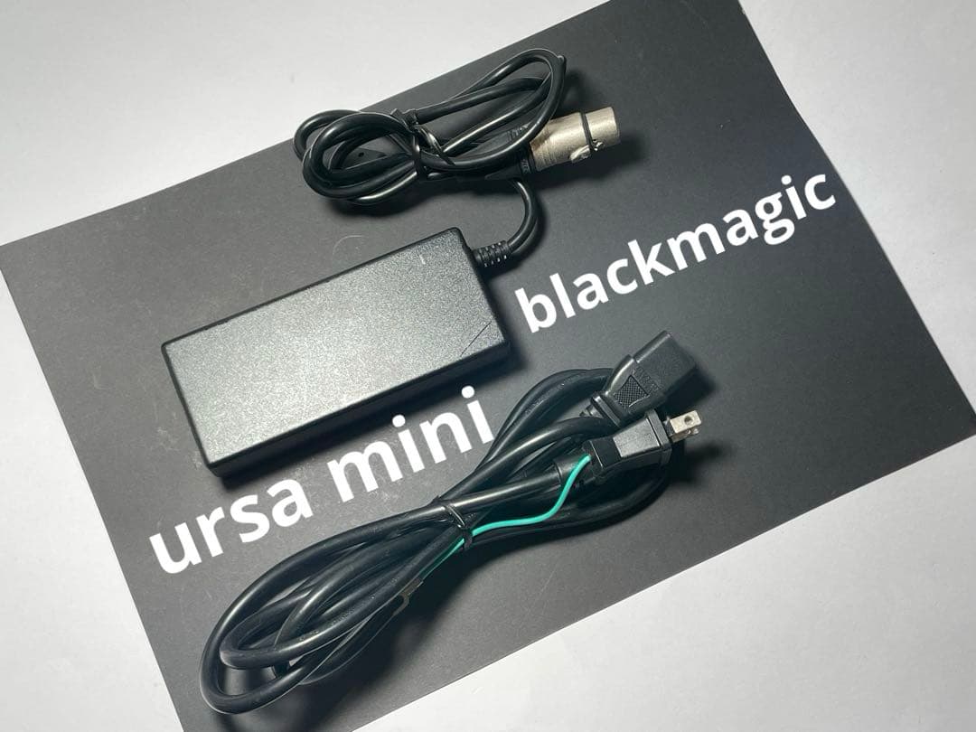 blackmagic ursa mini acアダプター