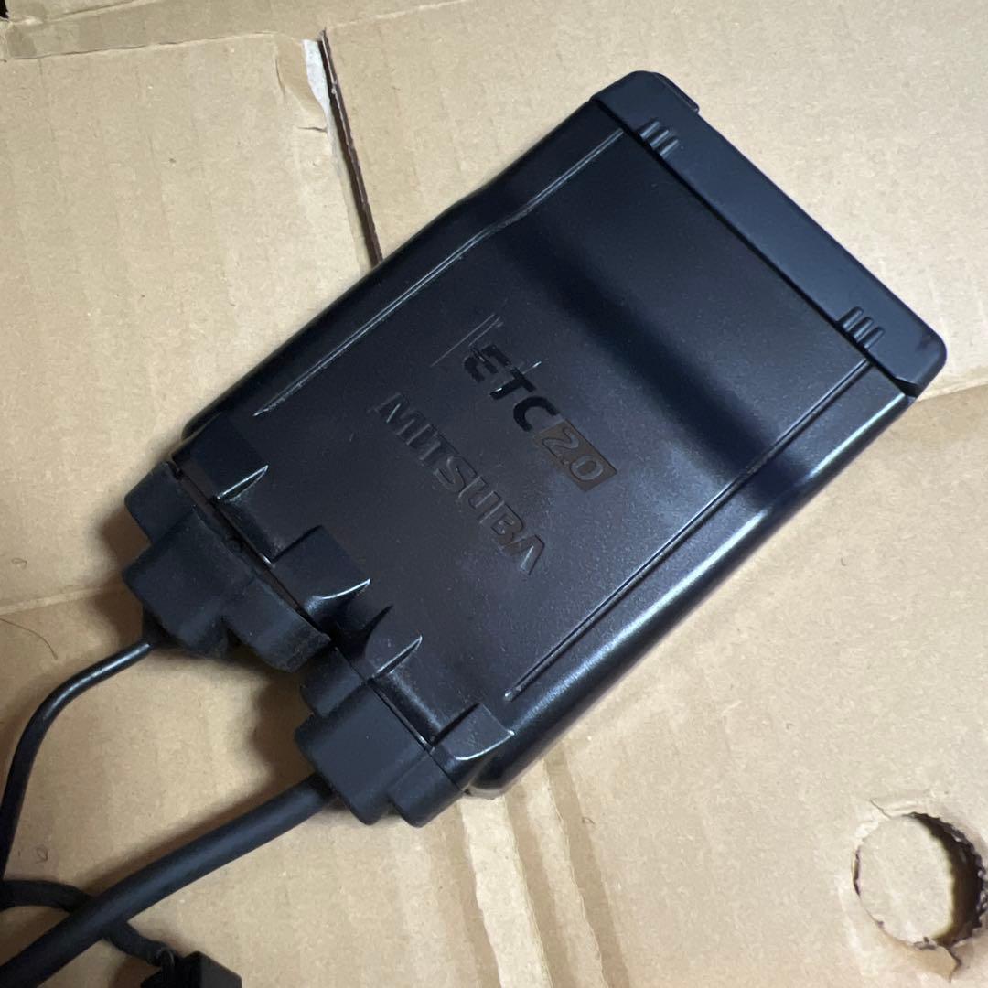 バイク用 2.0ETC車載器 分離型ミツバMSC-BE700Ⅱ-1②