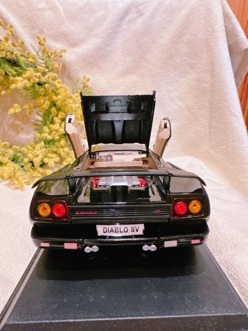 極美品　1/18 ランボルギーニ　ディアブロ　SV ブラック