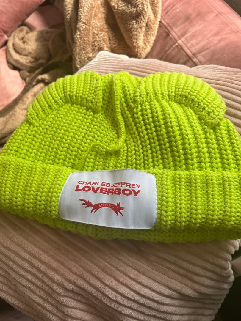 CHARLES JEFFREY LOVERBOY 猫 ニット帽 正規品
