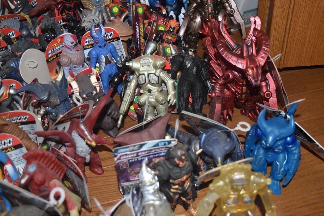 ウルトラマン　ウルトラ怪獣500 初版　フルセット　丸タグ　ソフビ