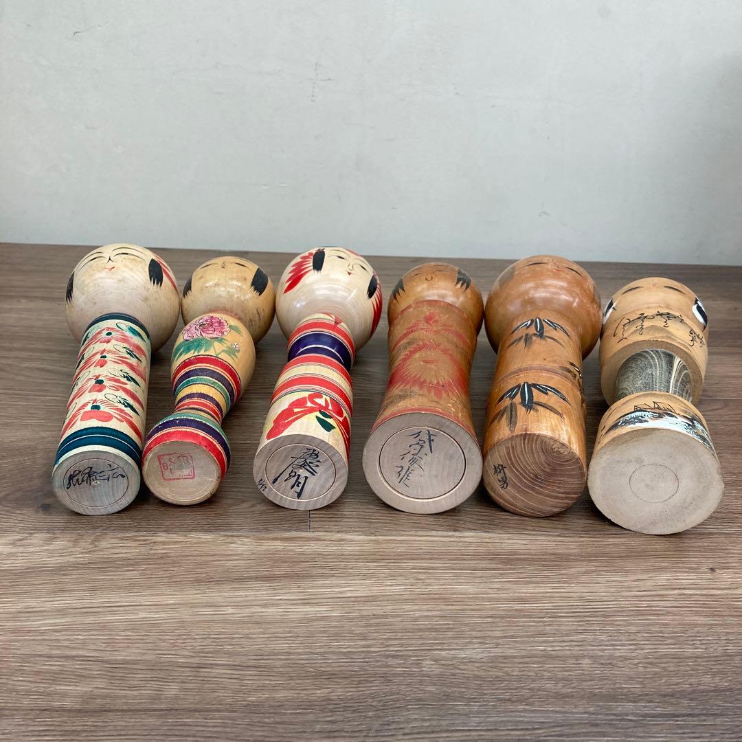 D-3 【伝統工芸品】伝統こけし 11体まとめ売り 蔵出し ヴィンテージ