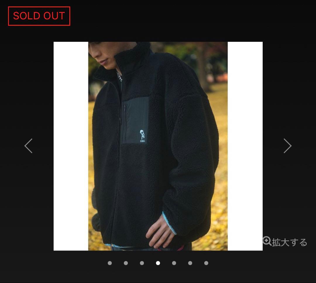 THE ORAL CIGARETTES もこもこボアブルゾン&もこもこボアハット