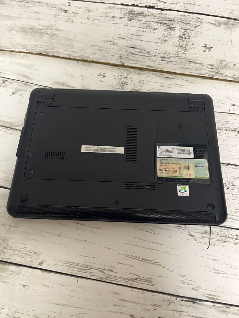 １９３　hp ノートパソコン　難あり。。