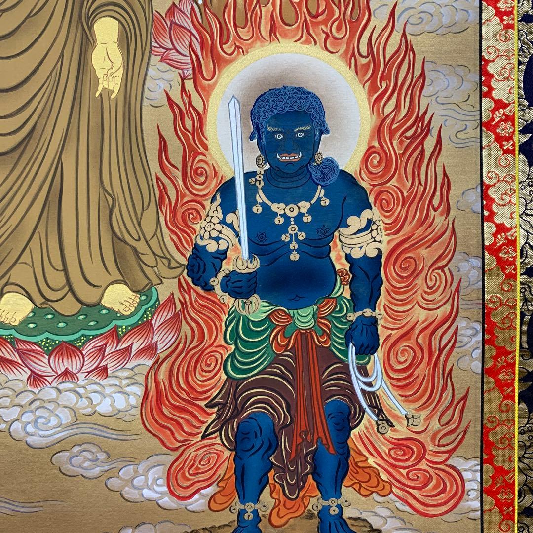 掛け軸３本 ①国井幸雪作 十三佛②佐藤眉山作 春慶桜図③柳沢寿江作 梅に鶯図